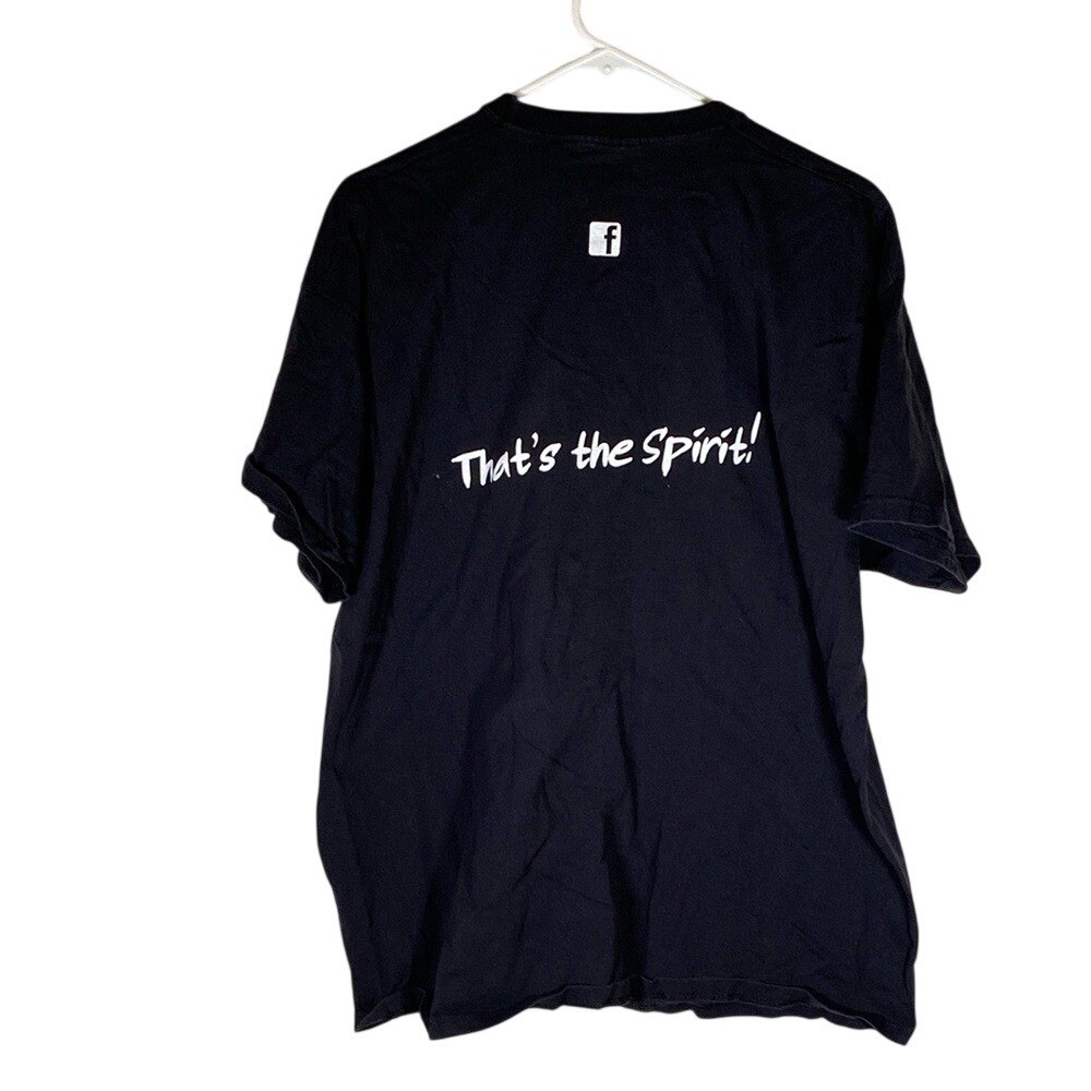 Fruit of the Loom fancy a whiskey? Double sided bar shirt Graphic Tee size XXL - Picture 2 of 7